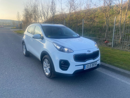 2017 Kia Sportage 1.7 PLATINUM 5DR IN WHITE