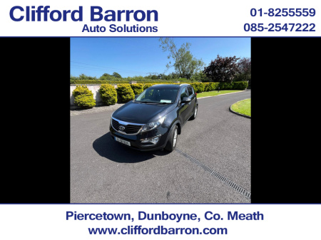 2012 Kia Sportage 1.7 4X2 GSE 5DR €8,495