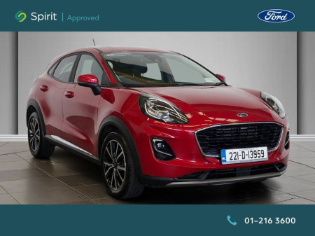 2022 Ford Puma 1.0L EcoBoost mHEV 125PS Titanium Call Derek on 0861653401 €22,900