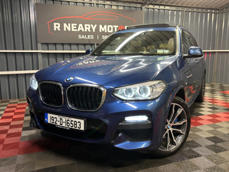 2019 BMW X3 xDrive20d M Sport Auto €35,950