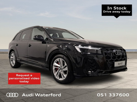2025 Audi Q7 55 TFSIE Quattro S Line from €929 per month