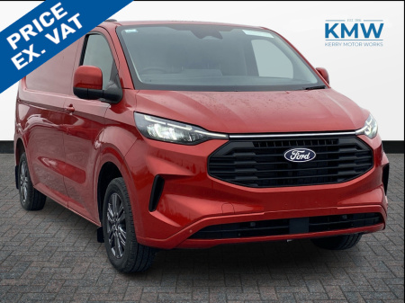 2025 Ford Transit Custom 2.0 TDCI LWB Limited 170 BHP 8- Speed Automatic €43,250