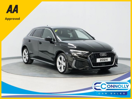 2024 Audi A3 *122* S LINE 40 TFSI E S-A €36,900