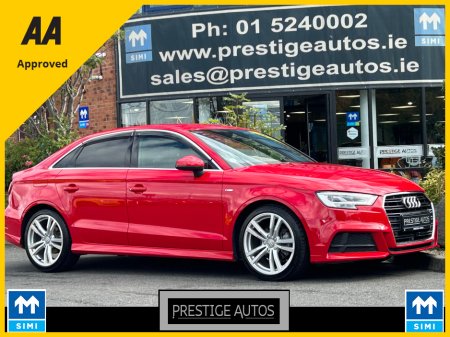 2017 Audi A3 1.4 TFSI S-LINE AUTO SALOON  *CAR ID 41* €22,950