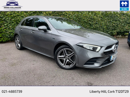2021 Mercedes-Benz A Class A250E AMG LINE 5DR | EXCELLENT LOW MILEAGE EXAMPLE | FULL SERVICE RECORD | 12 MONTH WARRANTY | COMPETITIVE FINANCE AVAILABLE | ALL TRADE INS CONSIDERED | WALKAROUND VIDEO ON REQUEST. €29,950