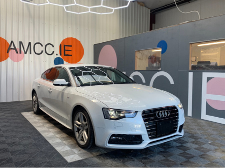 2016 Audi A5 Sportback 2.0 TFSI QUATTRO S-LINE / 55k KMs / Heated Leather / Adaptive Cruise, Reverse Camera & More