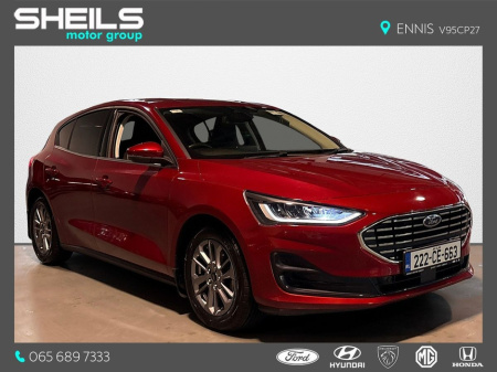 2022 Ford Focus 1.0 Petrol Titanium 125BHP €25,950
