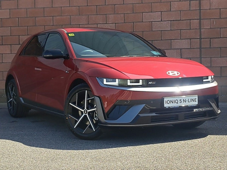 2025 Hyundai Ioniq 5 N-line model with 84 k/wh battery with a range of 515 Kms. €48,750