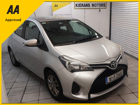2016 Toyota Yaris 1.0 AURA  5 DR : ONLY 49000 KMS : FINANCE ARRANGED : €11,950