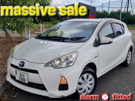 2015 Toyota Aqua 2015 TOYOTA AQUA NCT&TAXED AUTOMATIC €7,990