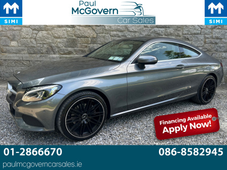 2017 Mercedes-Benz C Class C220 DIESEL 2DR AUTOMATIC COUPE**//**NCT TILL MARCH 2027**//**TAXED TILL FEB 2026**//**FULL CREAM LEATHER INTERIOR WITH HEATED SEATS**//**TRADE IN WELCOME**//**WARRANTY!!!! €17,950
