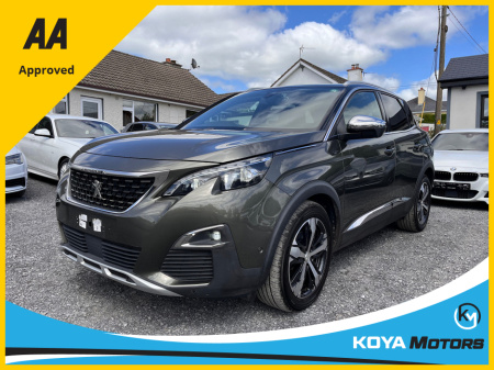 2019 Peugeot 3008 2.0 HDI GT DIESEL AUTOMATIC // JUST 81000 KMS FROM NEW // DIGITAL DASH // MASSAGE SEATS // STUNNING CAR THROUGHOUT // BLUETOOTH MEDIA // UPGRADED ALLOYS // FULL PARK ASSIST // REVERSING CAMERA €25,950