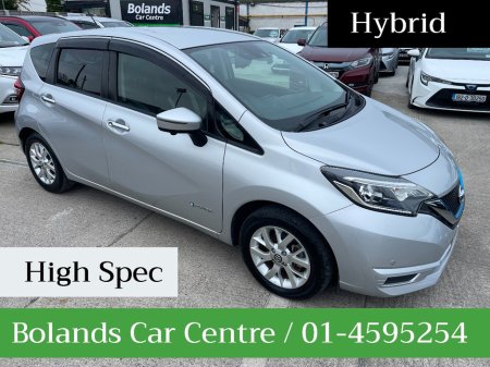 2020 Nissan Note (High Spec) HYBRID 1.2 AUTOMATIC 5DR MODEL www.bolandscarcentre.ie