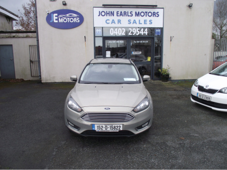 2015 Ford Focus TITANIUM 1.5 TD 120PS 6SPEED 4DR €8,250