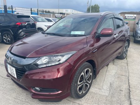 2015 Honda Vezel (High Spec) HYBRID 1.5 AUTOMATIC 5DR MODEL  www.bolandscarcentre.ie €14,900