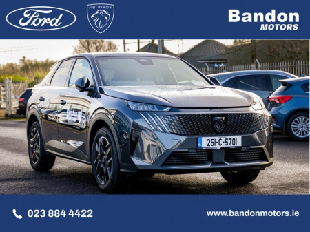 2025 Peugeot 3008 2025 Peugeot 3008 1.2 MHEV PureTech 136bhp eDCS6 Allure €42,950