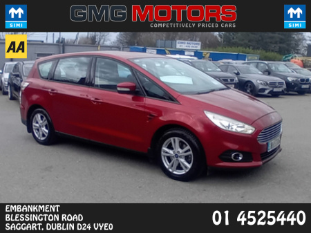 2016 Ford S-Max 2.0 TDCI 120PS MANUAL 4DR ZETEC