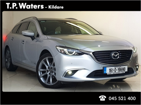 2016 Mazda Mazda6 2.2 D PLATINUM - ESTATE - BLACK LEATHER INTERIOR - BOSE SOUND SYSTEM €13,895