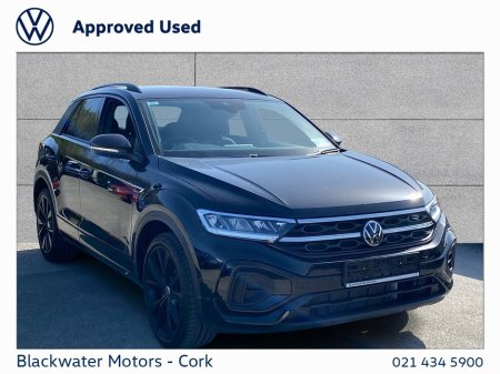 2025 Volkswagen T-Roc T-ROC 1.0TSI 116BHP R-LINE WITH REAR VIEW CAMERA & HEATED SEATS & BLACK STYLE PACK