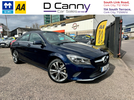 2017 Mercedes-Benz CLA Class 180 4DR 1.6 Petrol manual