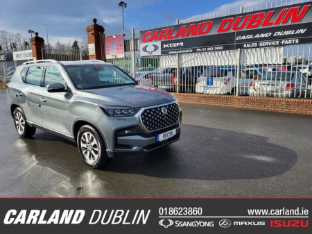 2025 KGM Rexton (5yr unlimited mile warranty)x5 seat passenger