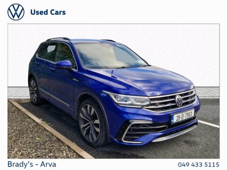 2021 Volkswagen Tiguan R-LINE 2.0 TDI 150BHP D7F 5DR AUTO