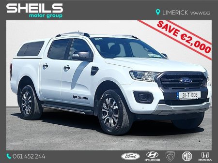 2021 Ford Ranger RANGER DCAB WILDTRAK 2.0 EX VAT
