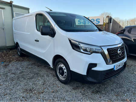 2022 Nissan Primastar LWB 130 XE AIR CONDITIONING MY22 4 4DR, €80 P/W &  €3,900 DEPOSIT , AIR CON , FRESH D.O.E. , FULL SERVICE , PLYLINED , CRUISE CONTROL , 2.0 6 SPEED , SOLD WITH A WARRANTY, FREE DELIVERY . €15,950