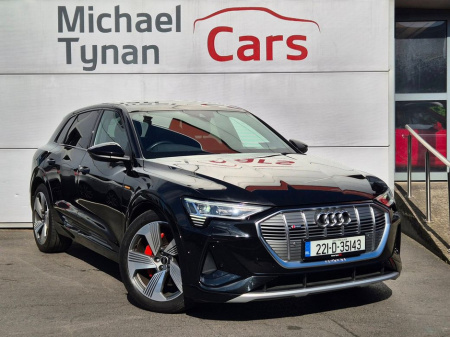 2022 Audi e-tron S Line 50 Quattro (313bhp) Black Edition Styling + 21'' Genuine Audi Alloys