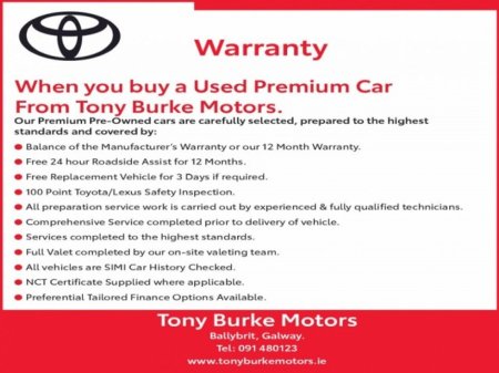 2022 Toyota Corolla Hatchback 5dr Hybrid - Luna - 1.8 Automatic - 1 Owner - FSH @ TBM - EUR 180 Tax // Remote Central Locking // Front Electric Windows // Rear Electric Windows // Electric Mirrors // Heated Mirrors €24,599