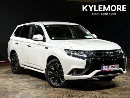 2018 Mitsubishi Outlander PHEV PLUG IN HYBRID SUV - BLACK HALF LEATHER - FACTORY ALLOYS