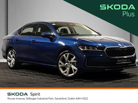 2024 Skoda Superb SEL + 2.0TDI 150bhp DSG