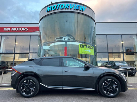 2025 Kia EV6 0% Finance & PCP, NEW MODEL WITH LONGER RANGE EV6 Aerodynamic side details, New rear signature LED taillights, New high-impact alloy wheels, Completel €51,900