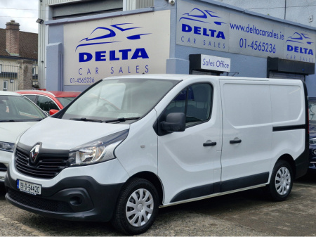 2019 Renault Trafic VAN 1.6 DCi 120BHP DOE 07/26 3 SEATER *VAT EXCLUSIVE PRICE* FINANCE AVAILABLE @ €49 PER WEEK 2 KEYS/ BLUETOOTH/ HISTORY CHECKED