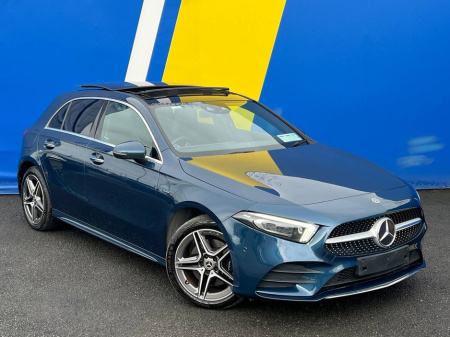 2021 Mercedes-Benz A Class A250e AMG-LINE PREMIUM PLUS 1.3 HYBRID AUTO // OPENING PANORAMIC SUNROOF // POWERED & HEATED SPORT SEATS // SATELLITE NAVIGATION €29,900