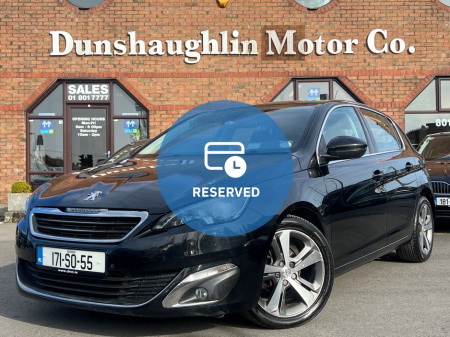 2017 Peugeot 308 ALLURE 1.6HDI BLUE *HUGE SPEC* €9,900