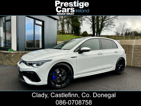 2021 Volkswagen Golf R 2.0 TSI 4MOTION DSG AUTO 320 BHP,PURE WHITE,PAN ROOF,WINTER PACK,PERFORMANCE SPOILER,IQ MATRIX LIGHTS,360 CAMERAS,PARK ASSIST,VIRTUAL COCKPIT,HEATED SEATS AND STEERING WHEEL,APPLE CAR PLAY,HIGH SPEC