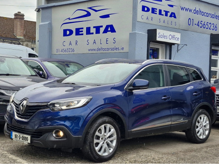 2016 Renault Kadjar DYNAMIQUE NAV 1.2 TCE PETROL 130BHP NCT 05/27 FINANCE AVAILABLE @ €48 PER WEEK 2 KEYS/ PARKING SENSORS/ TOUCH SCREEN MEDIA/ SAT NAV/ HISTORY CHECKED