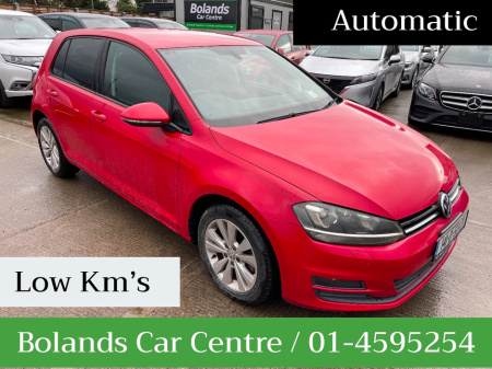 2014 Volkswagen Golf AUTOMATIC 1.2 TSI 5DR MODEL  www.bolandscarcentre.ie €11,900