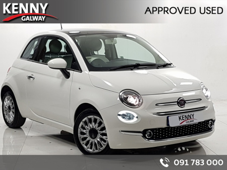 2017 Fiat 500 1.2 LOUNGE 69BHP 3DR €9,990