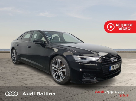 2023 Audi A6 €587 PCP P/M-S Line BLK ED 204Bhp-SALE €54,450