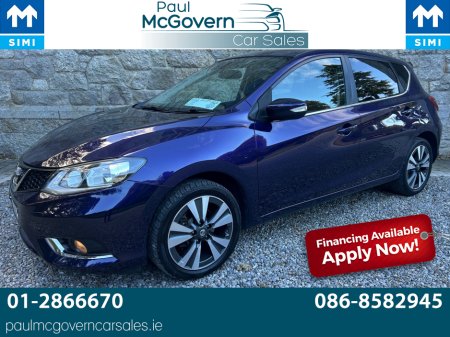 2018 Nissan Pulsar 1.2 SV EXECUTIVE 4DR**//**HEATED SEATS**//**SAT NAV**//**CRUISE CONTROL**//**REVERSING CAMERA AND SENSORS**//**ALLOYS**//**2 KEYS**//**TRADE IN WELCOME**//**FINANCE ARRANGED**//**NEW NCT**//**WARRANTY