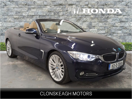 2015 BMW 4 Series 420d Luxury Auto *CLOSING DOWN SALE- WAS €26950 NOW €24950* €24,950