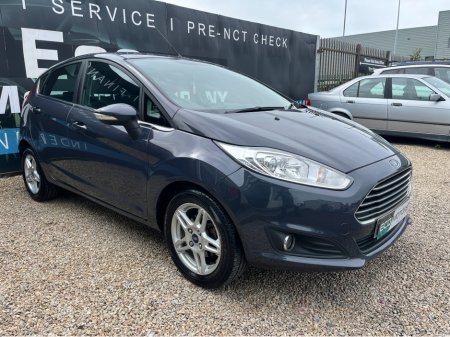 2013 Ford Fiesta ZETEC 1.2 PETROL MANUAL, NEW NCT 08/2026, LOW TAX, LOW MILEAGE