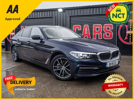 2018 BMW 5 Series 2018 BMW 520d Auto/New NCT/Irish/Warranty