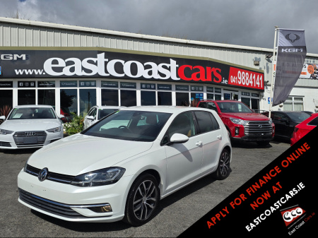 2018 Volkswagen Golf 1.4 TSI TAN LEATHER SEAT MK7.5 FACE-LIFT DYNAUDIO SOUND -NAVI VIRTUAL CLOCKS ANDROID AUTO CARPLAY BLIND SPOT LANE ASSIST REAR TRAFFIC ASSIST - €20,950