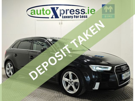 2017 Audi A3 1.4 TFSI Automatic, Reversing camera €19,995