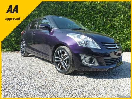 2016 Suzuki Swift STYLE 1.2 AUTOMATIC MILD HYBRID LEATHER AND SUEDE INTERIOR VERY LOW MILEAGE 38,398KM AUTO HEADLIGHTS FACTORY IMMOBILISER PUSH BUTTON START  2 FACTORY REMOTE KEYS FULLYSERVICED 4 NEW TYRES 2 YEARS NCT