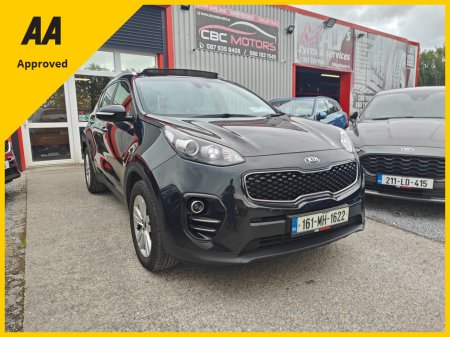 2016 Kia Sportage 1.7 EXS NCT 09-27 PAN ROOF €10,950