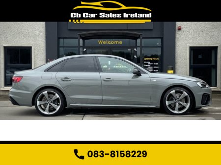 2021 Audi A4 2.0 TDI 35 Black Edition Saloon 4dr Diesel S Tronic 1 OWNER + QUANTUM GREY + VIRTUAL COCKPIT €34,650